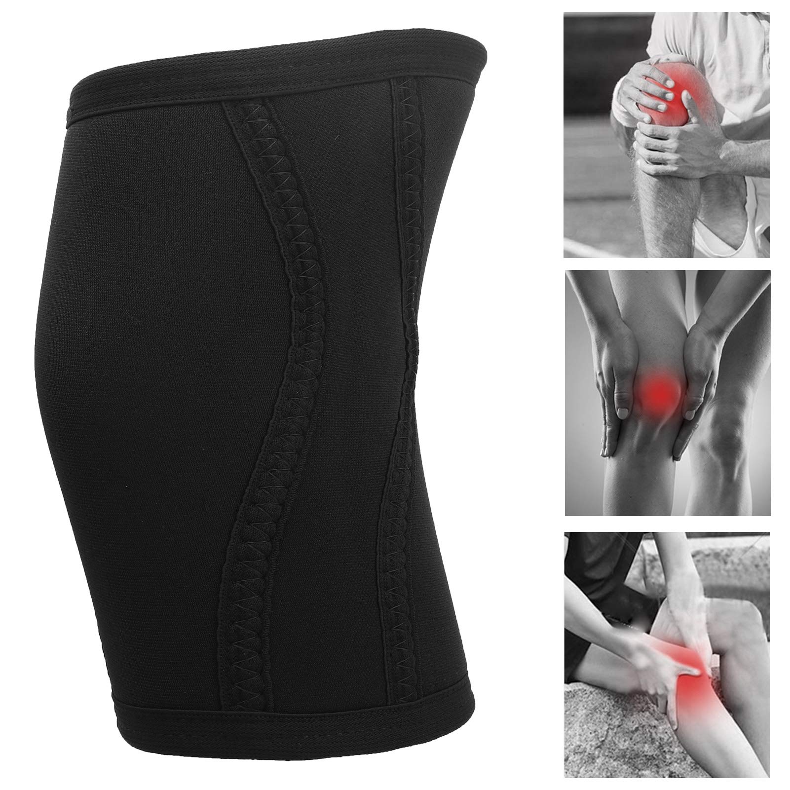 Kuuleyn Ginocchiera Sportiva Neoprene Traspirante