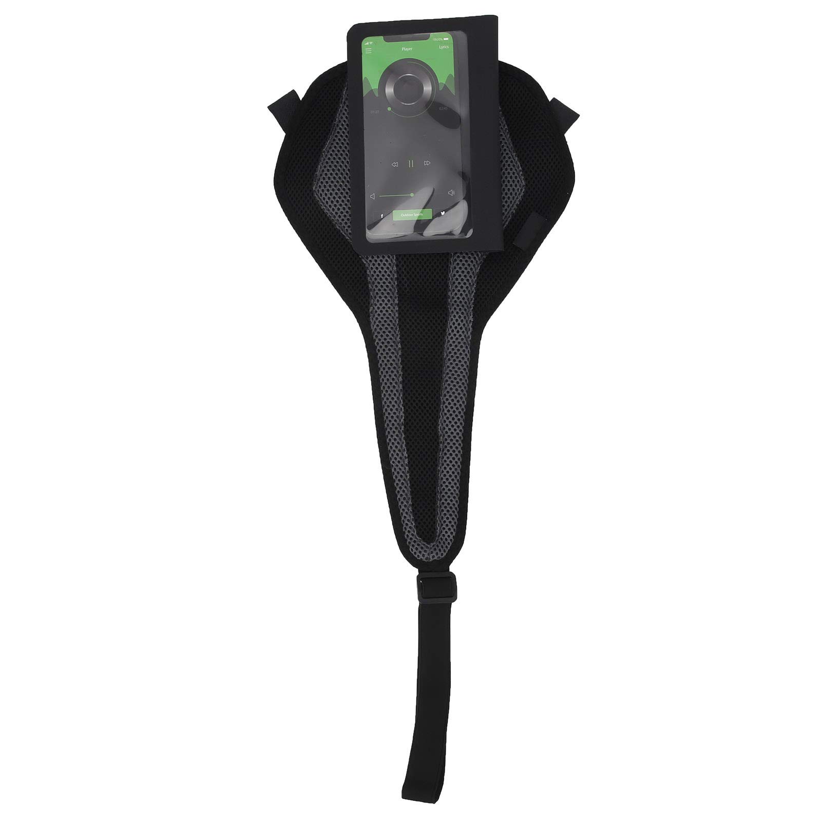Kuuleyn Fascia antisudore rullo bici con borsa telefono