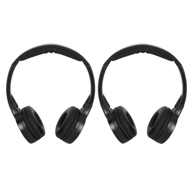 Kuuleyn Cuffie IR 2 Canali DVD auto stereo pieghevoli