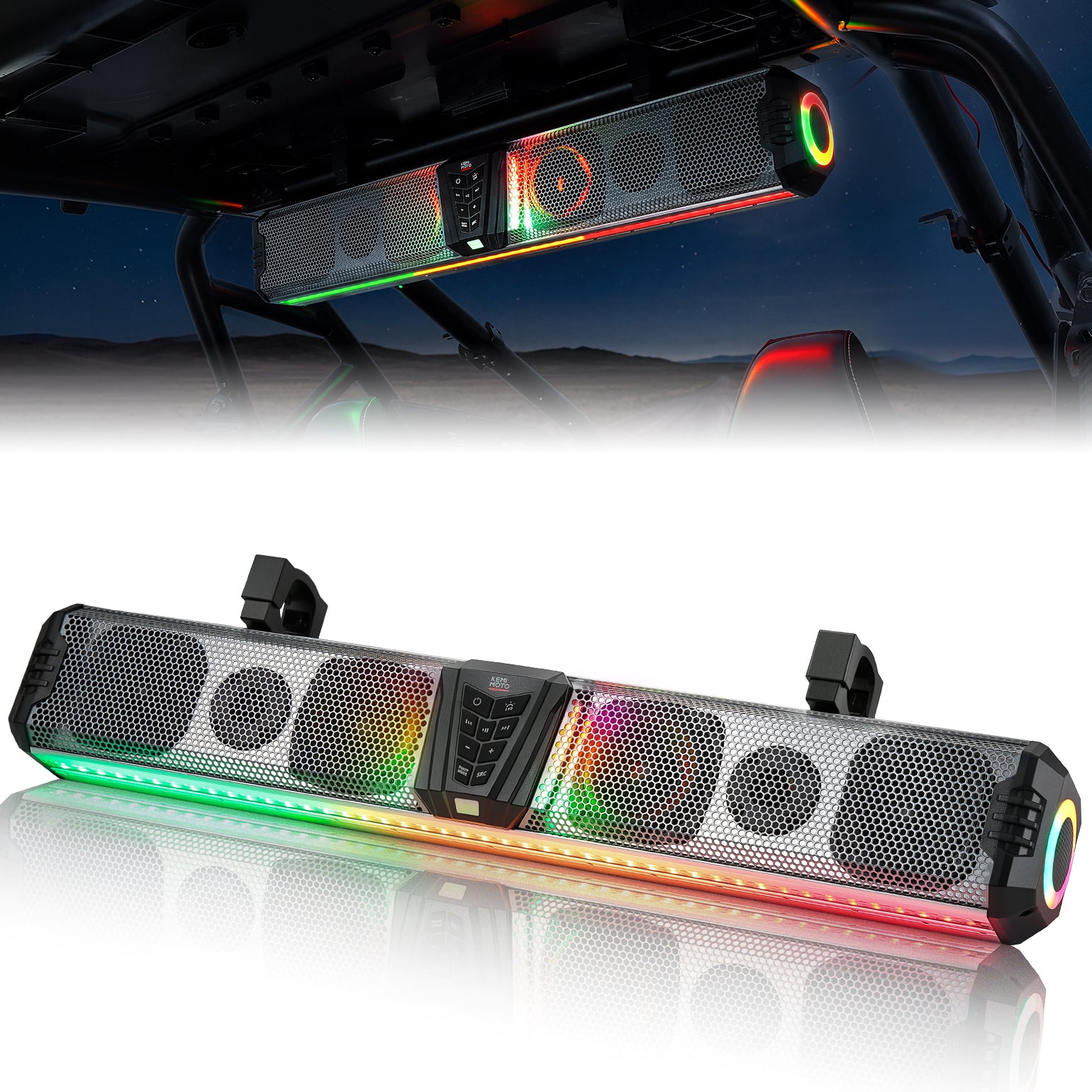 KEMIMOTO Midnight S80 Gen1.5 soundbar 32 argento RGB