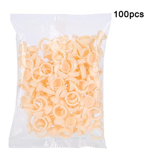 Kuuleyn Anellini Tatuaggio Small No Separation Silicone 100 Pezzi