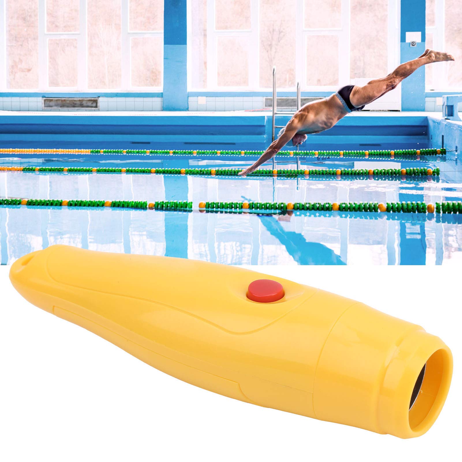 Kuuleyn Fischietto Elettronico 120dB ABS 3 Toni con Corda