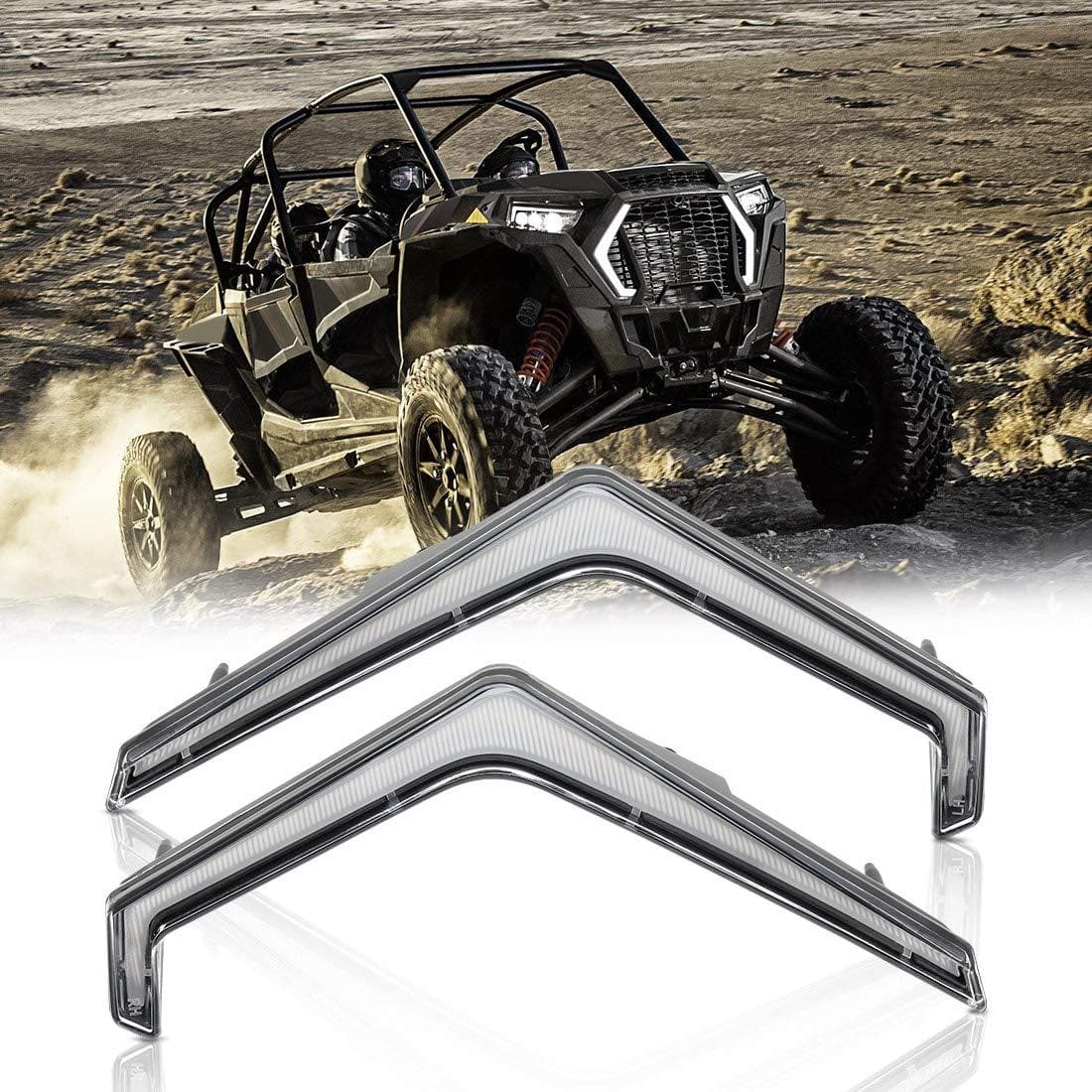 KEMIMOTO RZR XP 1000 set luci fang a LED anteriori IP67