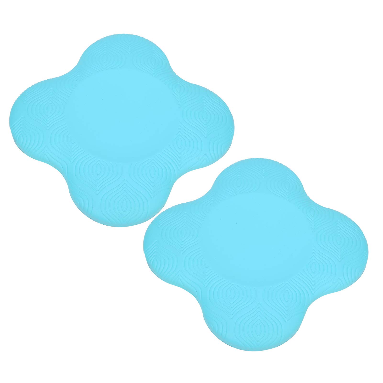 Kuuleyn Cuscino Supporto Ginocchia Yoga Nero Verde Antiscivolo