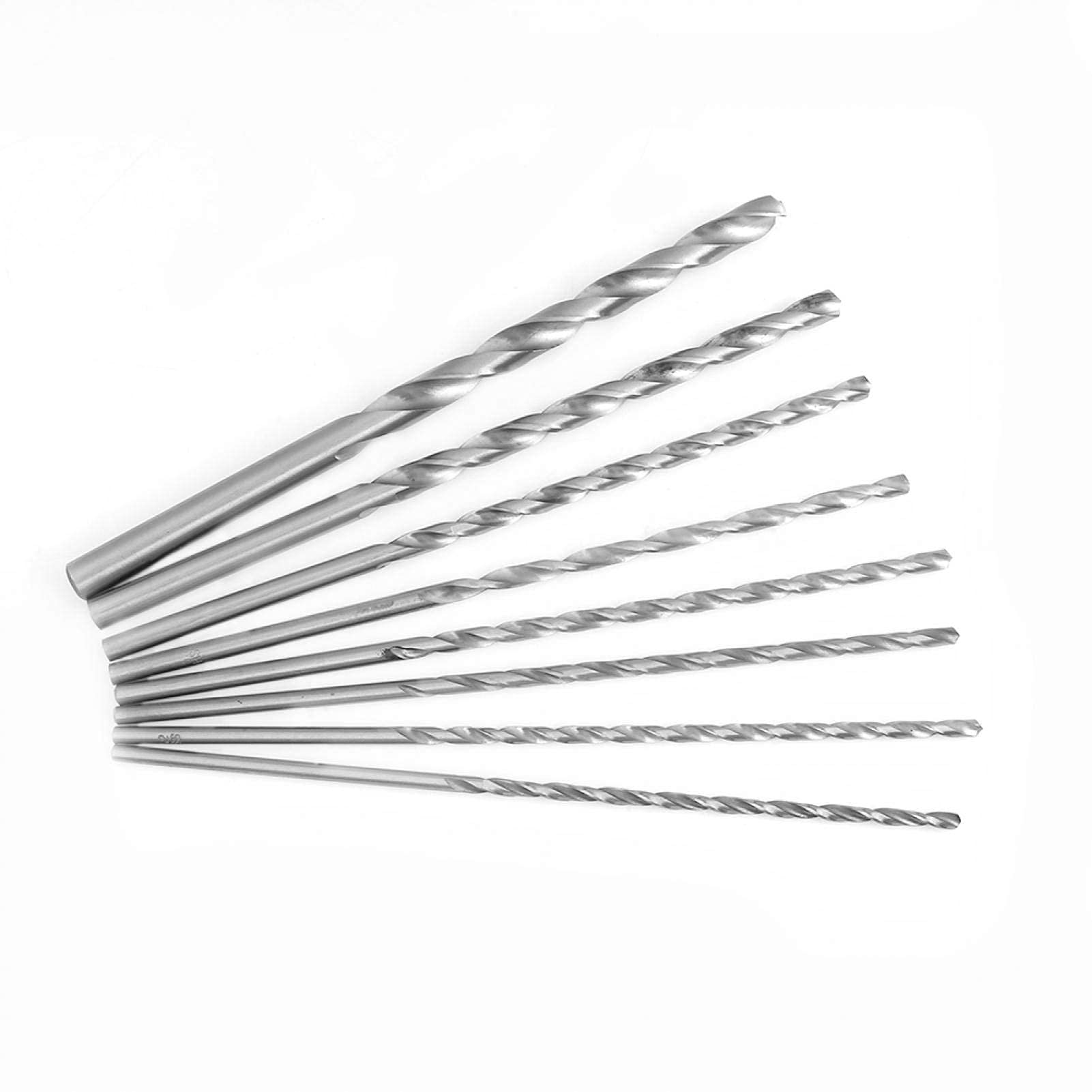Kuuleyn set 8 punte elicoidali HSS 200 mm 4-10 mm legno