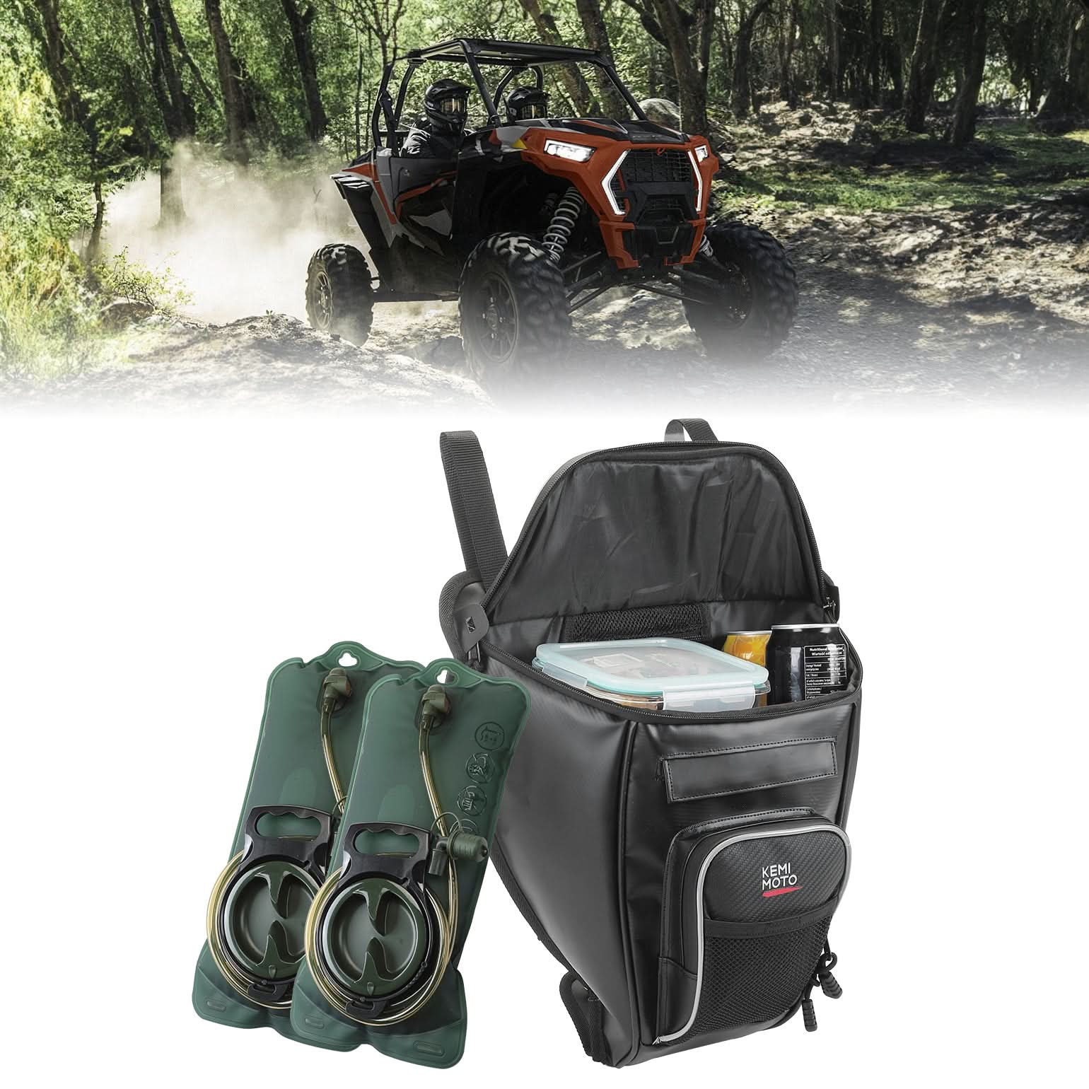 KEMIMOTO RZR XP 1000 borsa frigo centrale 2-in-1 2L