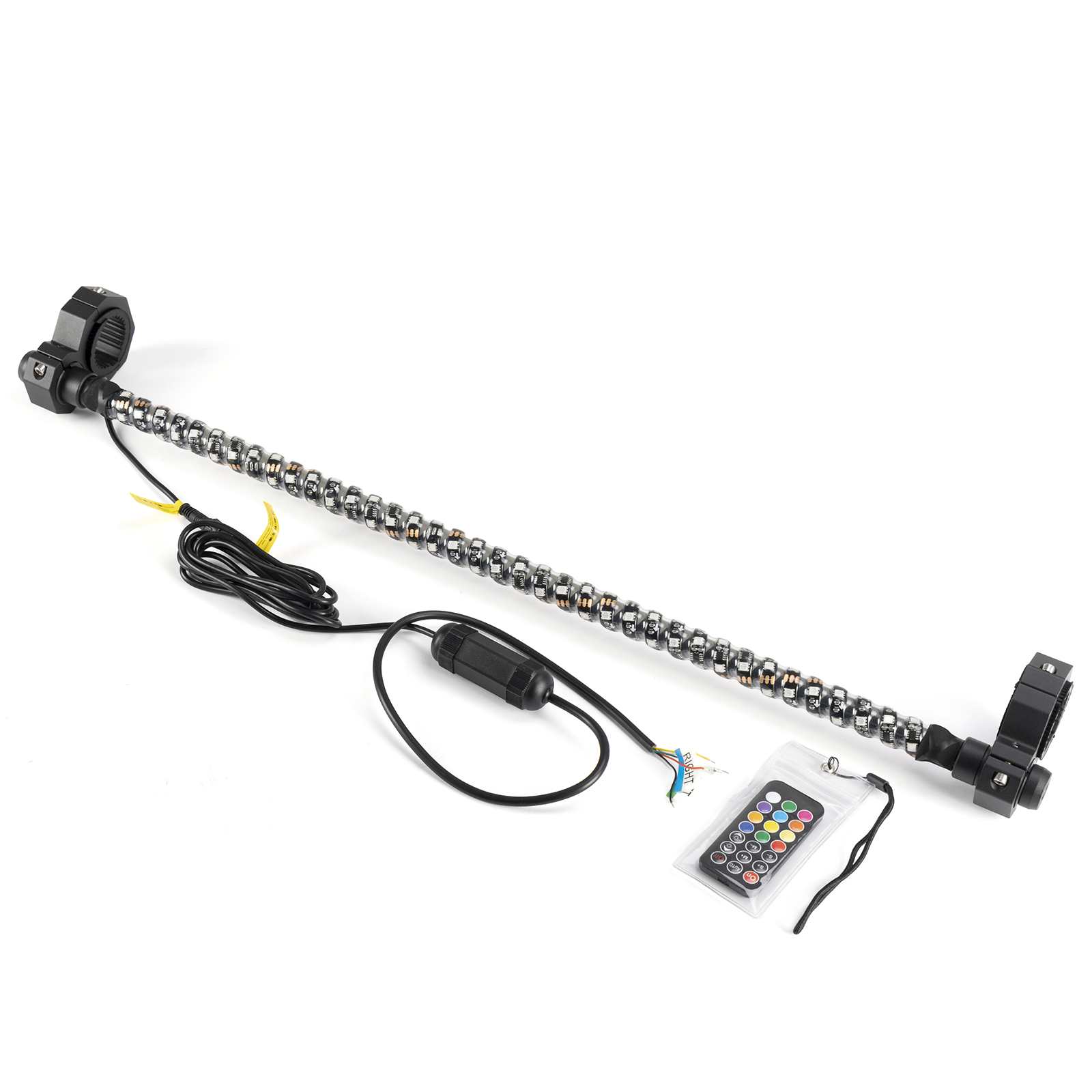 KEMIMOTO Barra LED Chase 30" Roll-Bar 38 mm con APP Freno
