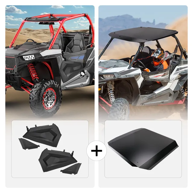 KEMIMOTO RZR mezze porte + tetto alluminio kit