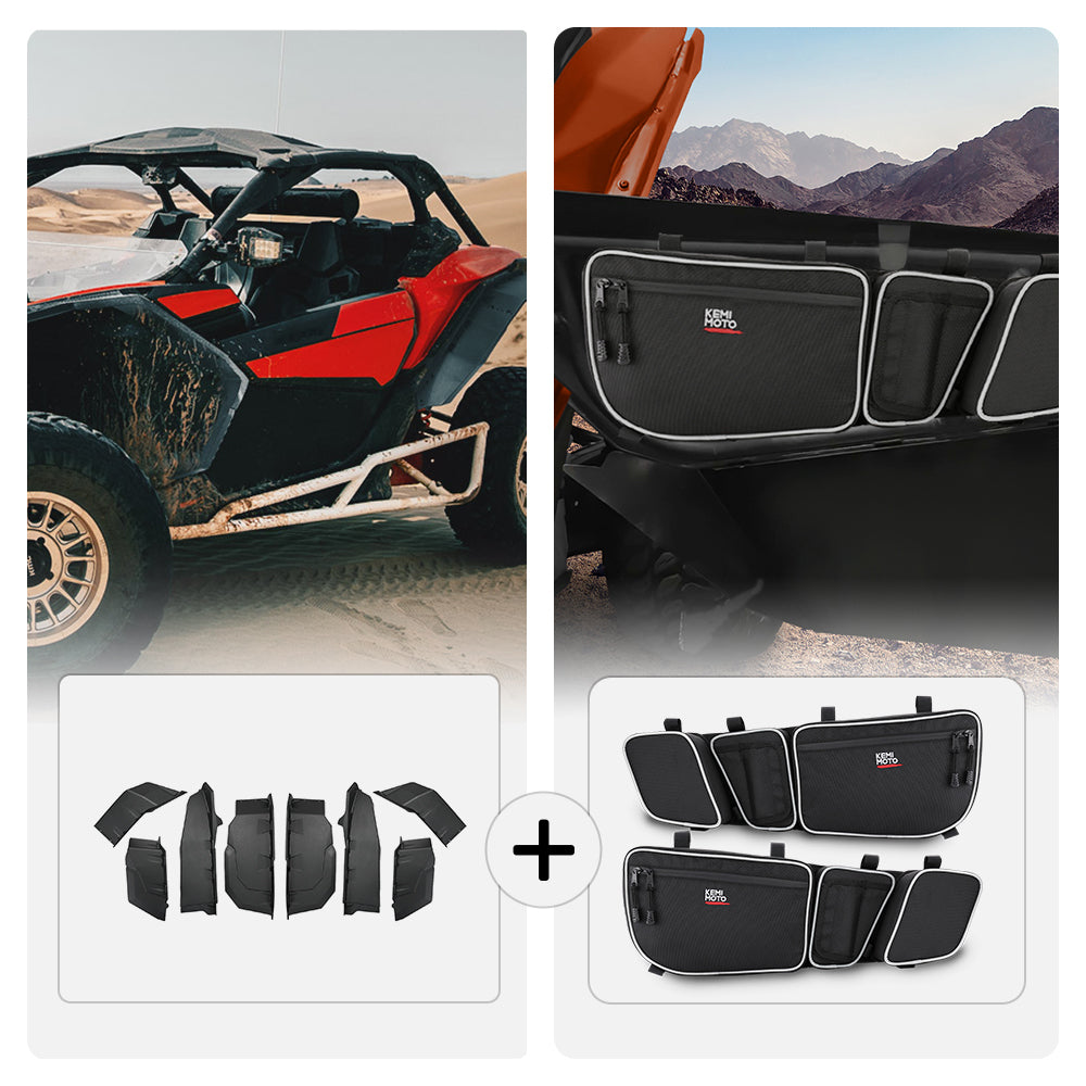 KEMIMOTO kit parafanghi e borse porta Maverick X3