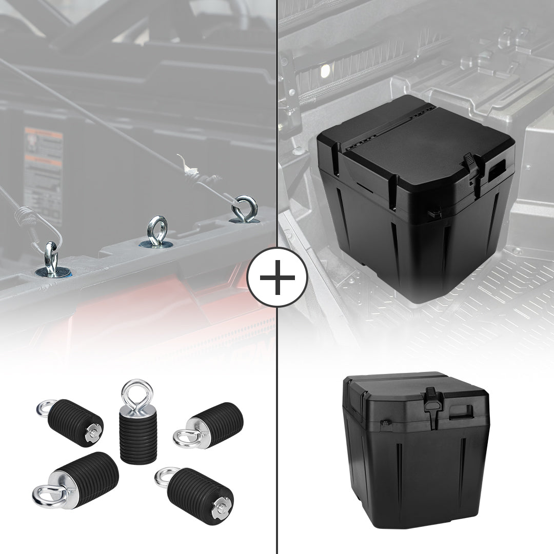 KEMIMOTO FTVTA002BK B0113-03901 ancoraggi + box sottosedile Ranger