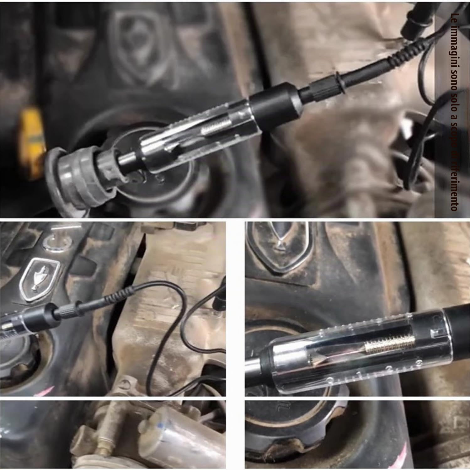 Kuuleyn tester candele accensione auto regolabile con cavo