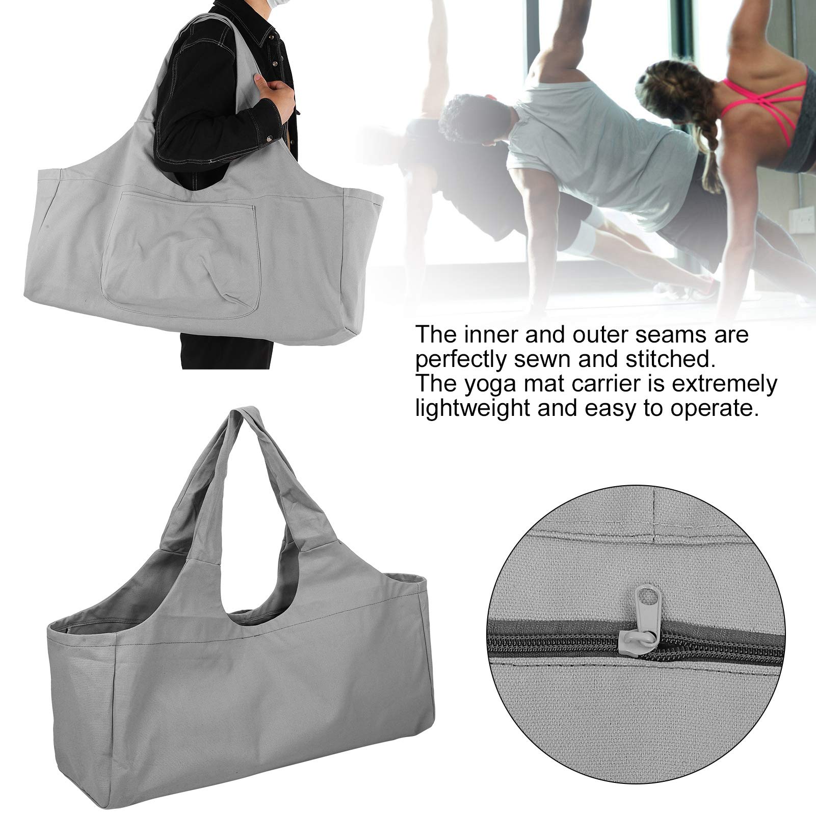 Kuuleyn Borsa Yoga Oversize Tela Grande Capacita