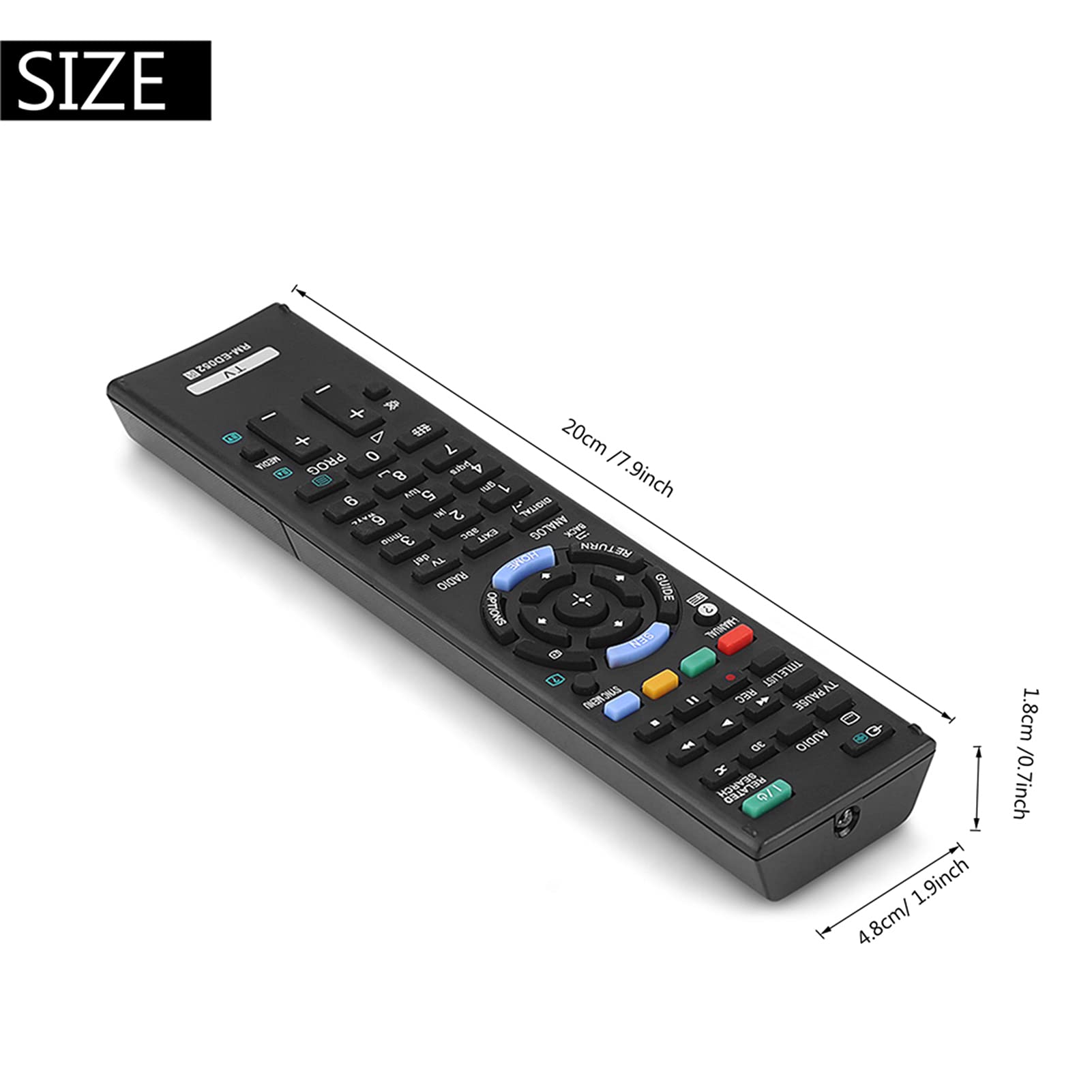 Kuuleyn RM-ED052 Telecomando TV Nero per Sony