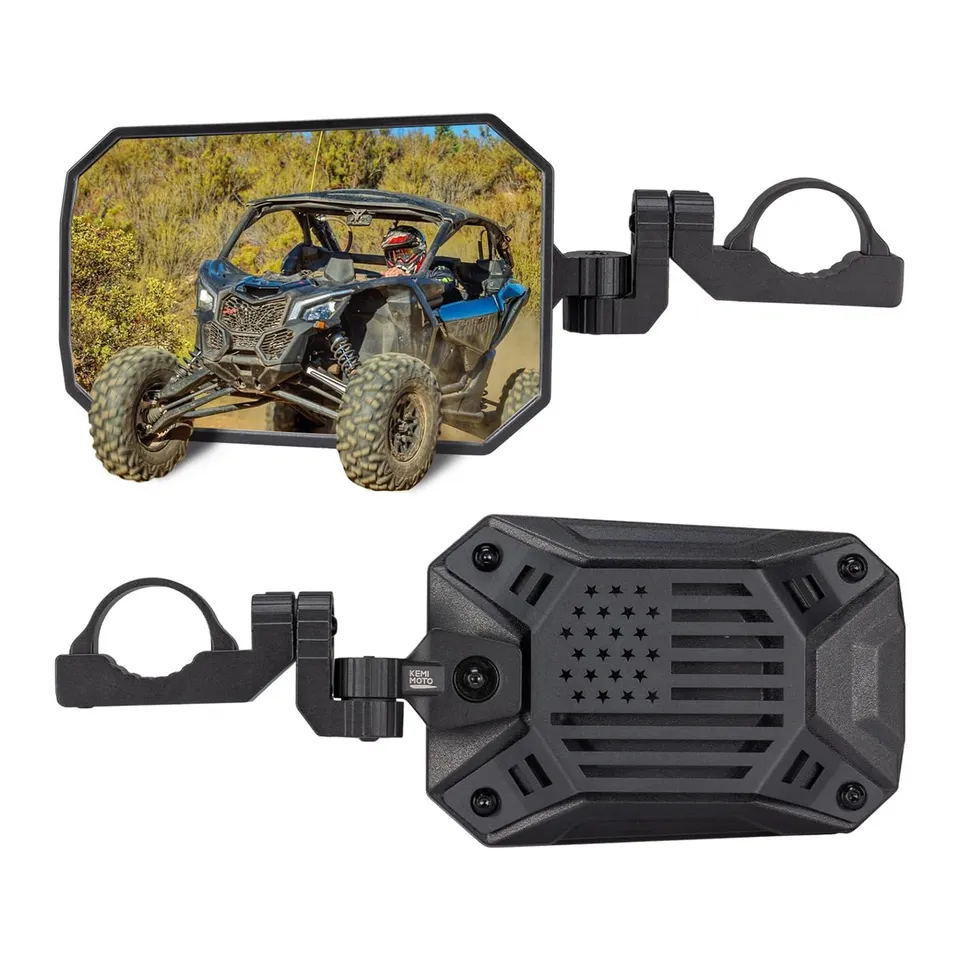 Kemimoto UTV specchietti laterali alluminio 203mm grandi