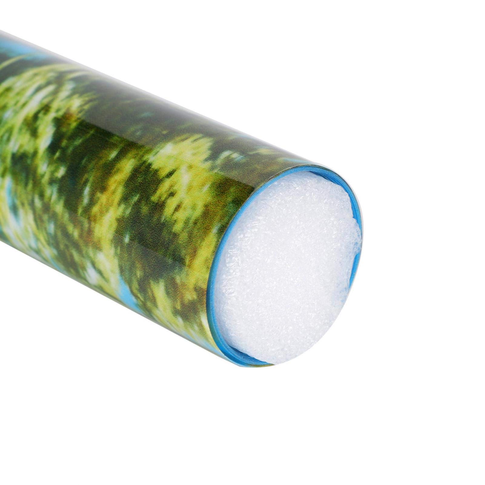 Kuuleyn Sfondo Acquario Adesivo PVC 122x50 cm Piante Corallo
