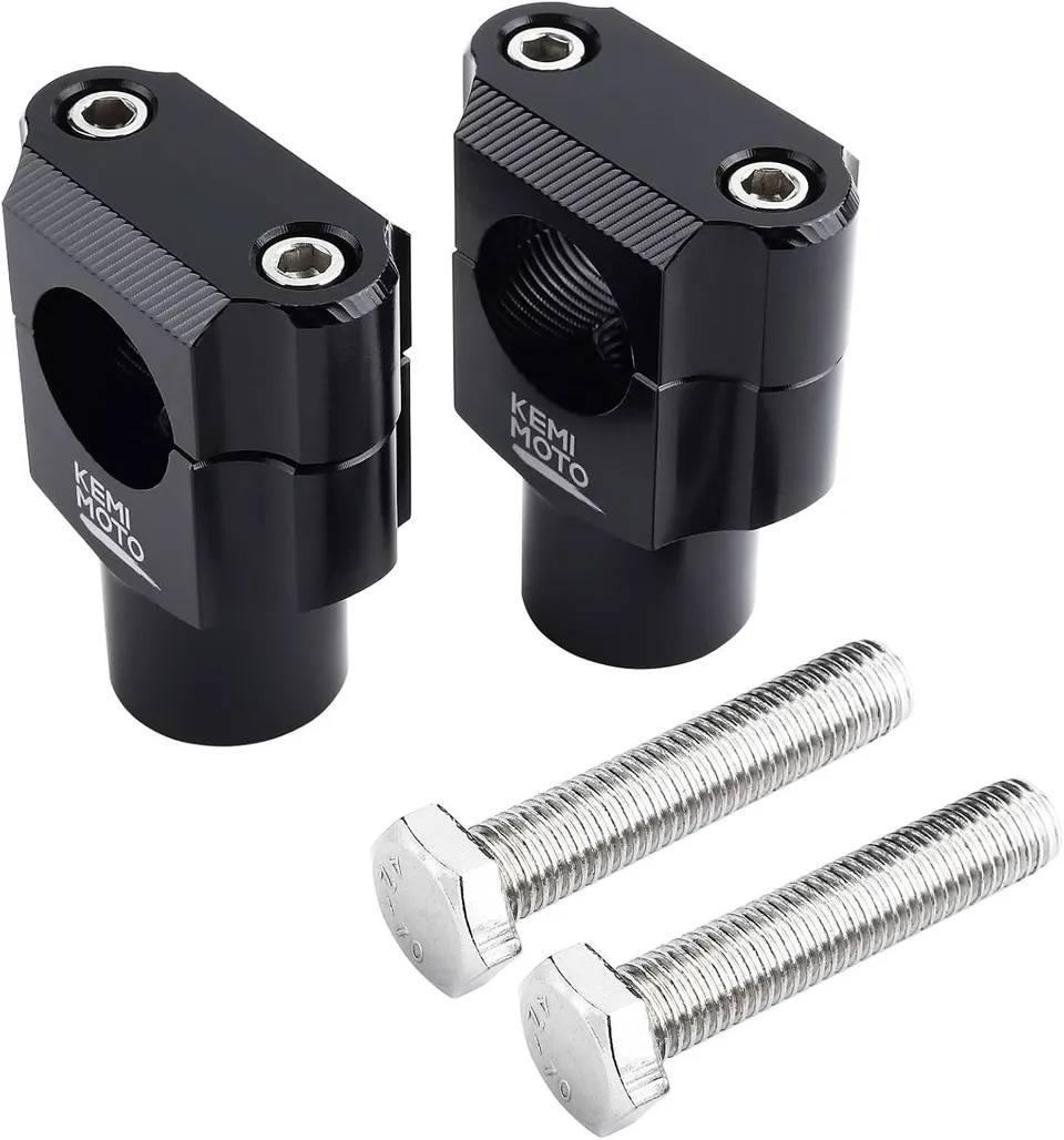 KEMIMOTO riser manubrio alluminio 1" rialzo 38mm