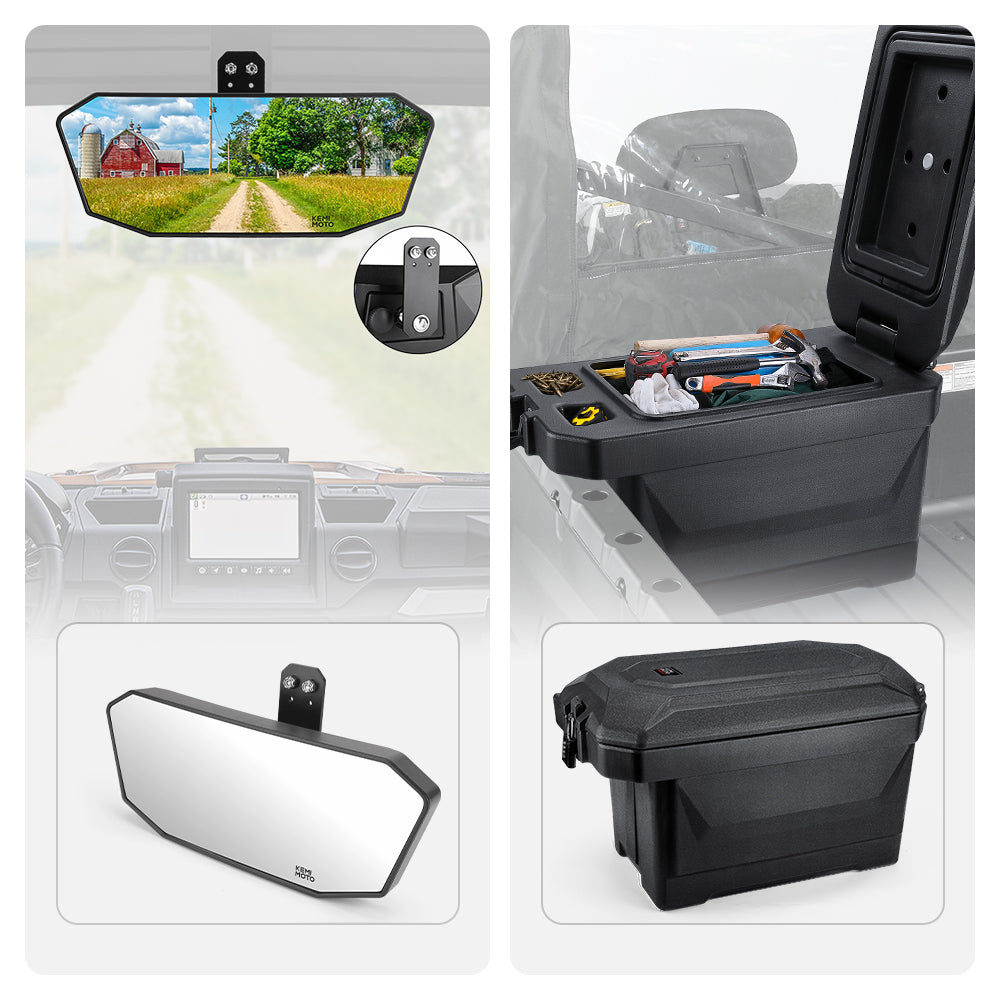 Kemimoto Ranger box 45L + specchietto retrovisore set
