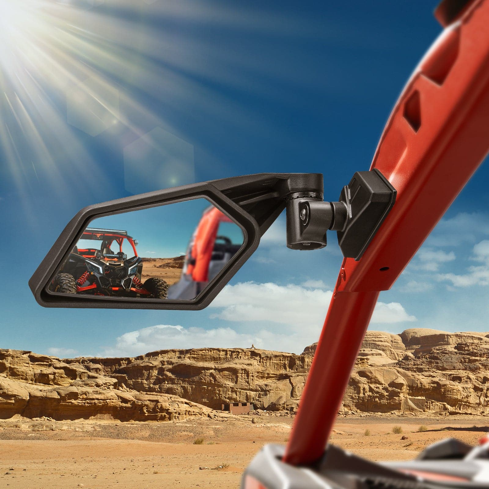 Kemimoto Specchietti + Tetto Rigido per Can-Am Maverick X3