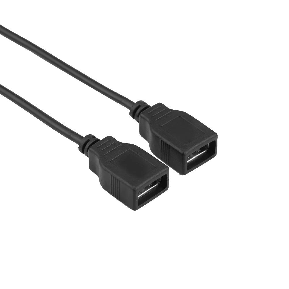 AOWINHIT Convertitore 12V-5V Caricabatterie Doppia USB 15W Impermeabile