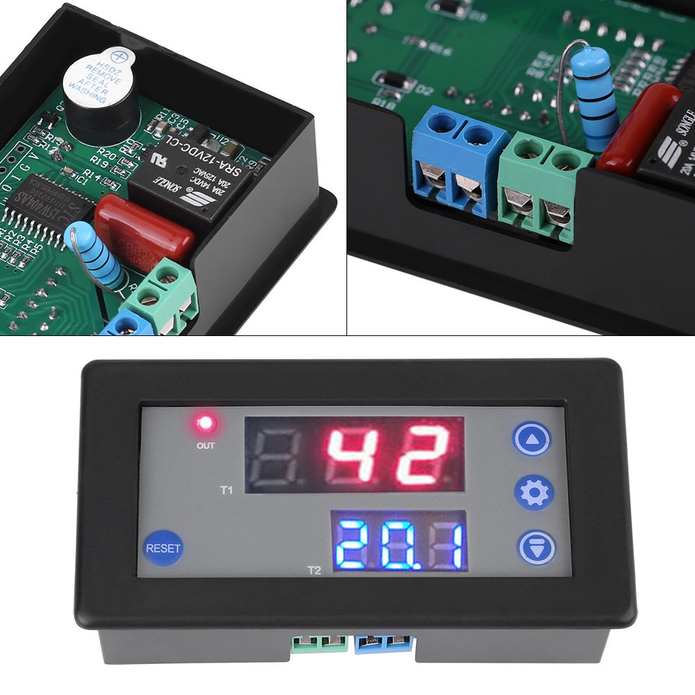 Kuuleyn modulo timer digitale 12V display LED 10A