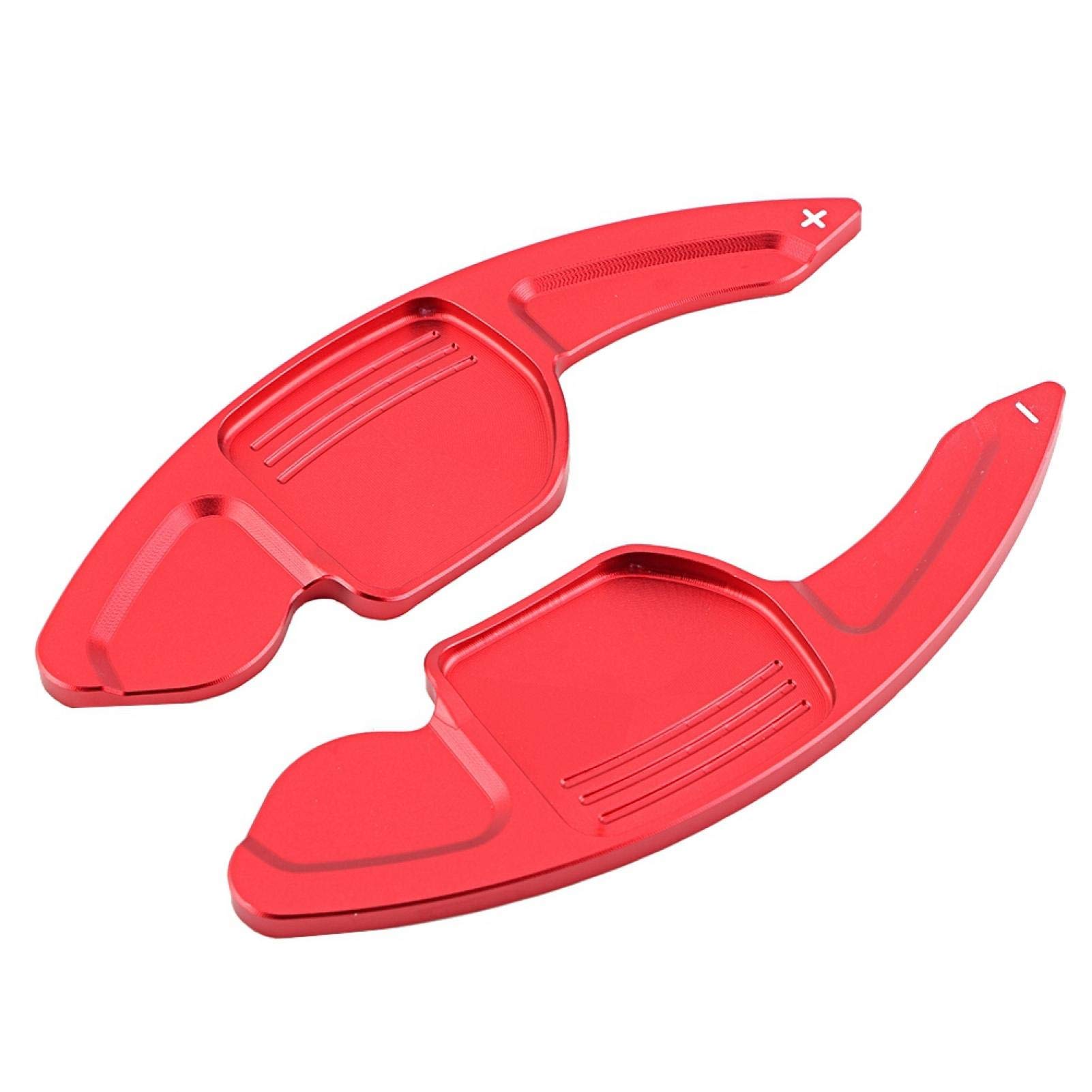 Kuuleyn Palette Cambio Volante Rosse Alluminio 2 Pezzi Audi