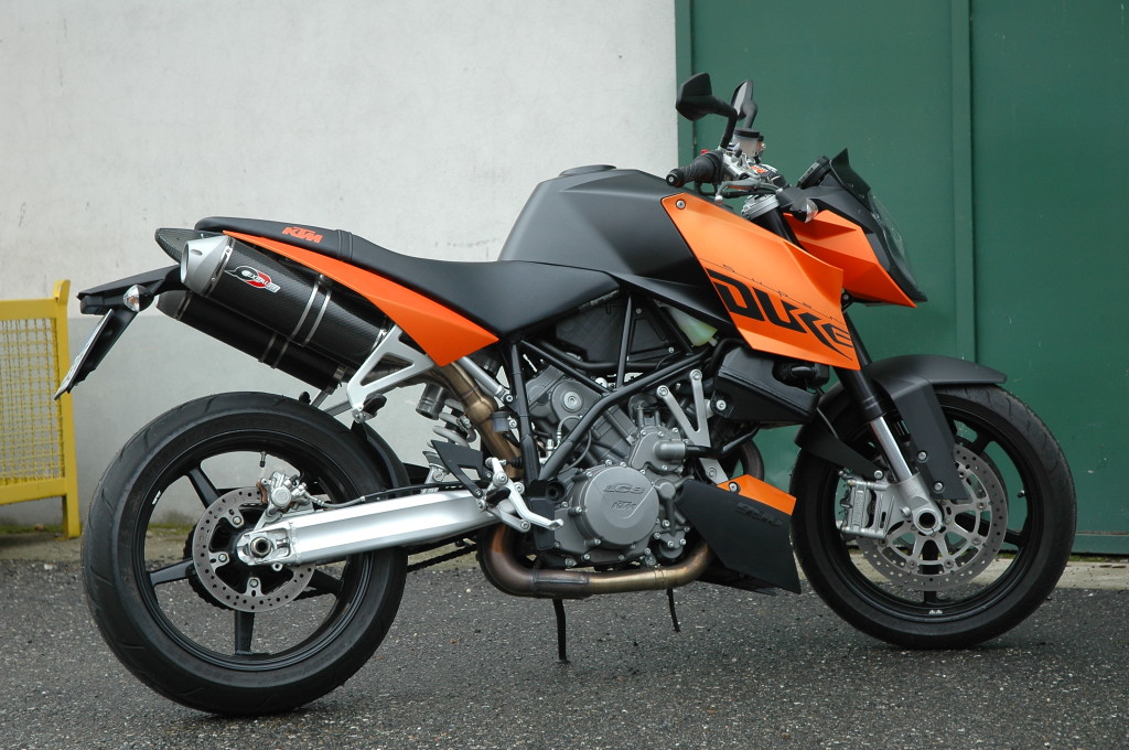 QD Exhaust Magnum coppia scarichi slip-on KTM 990 Super Duke magnesio