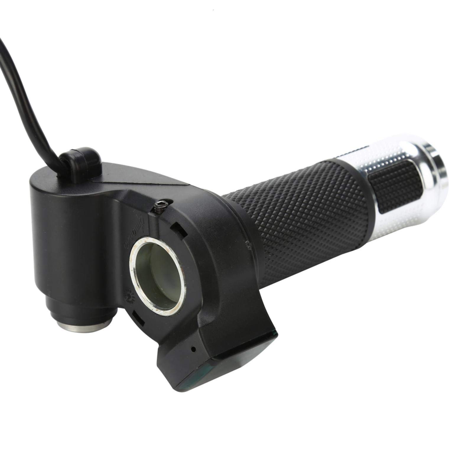 Kuuleyn Manopola Acceleratore Bici Elettrica Argento LED