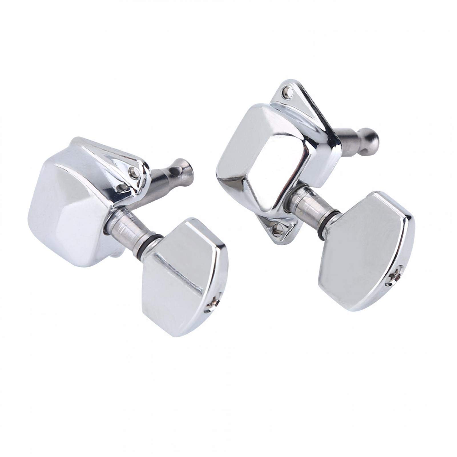Kuuleyn meccaniche chitarra 3R 3L semichiuse argento