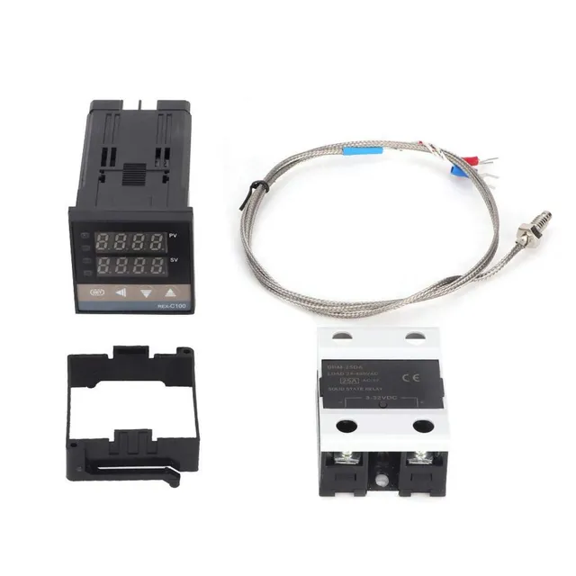 Kuuleyn Termoregolatore PID Digitale LED 0-400 °C Kit