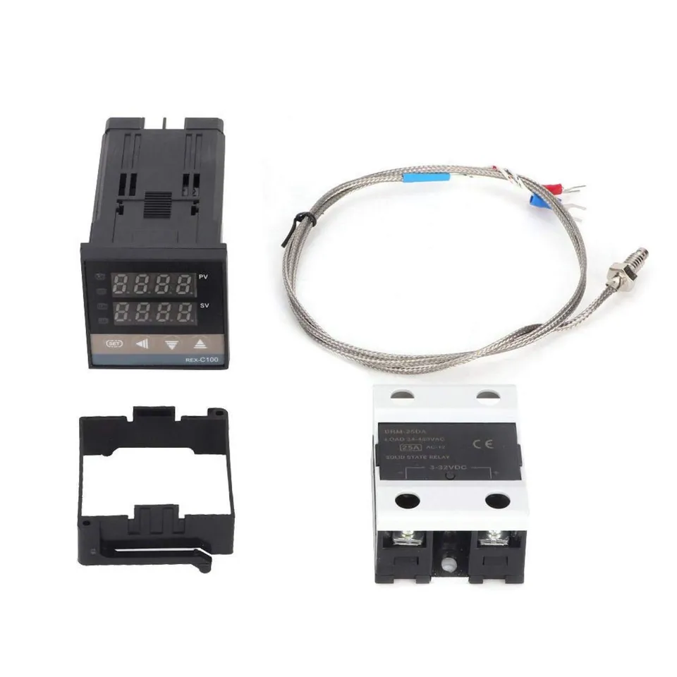 Kuuleyn Termoregolatore PID Digitale LED 0-400 °C Kit