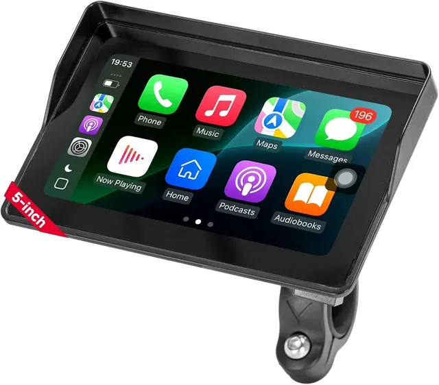KEMIMOTO display moto CarPlay Android Auto touchscreen 5" 7"