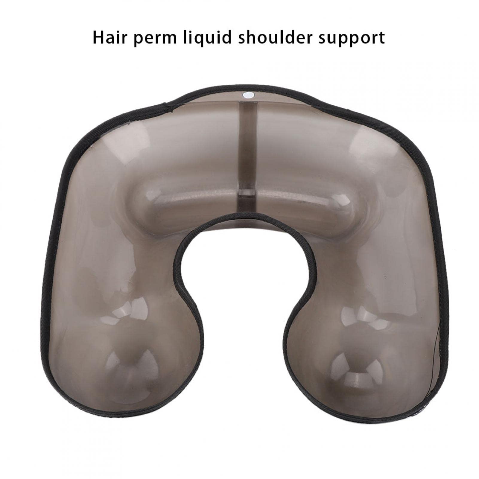 Kuuleyn Vassoio Collo Parrucchiere Tinta PVC Nero