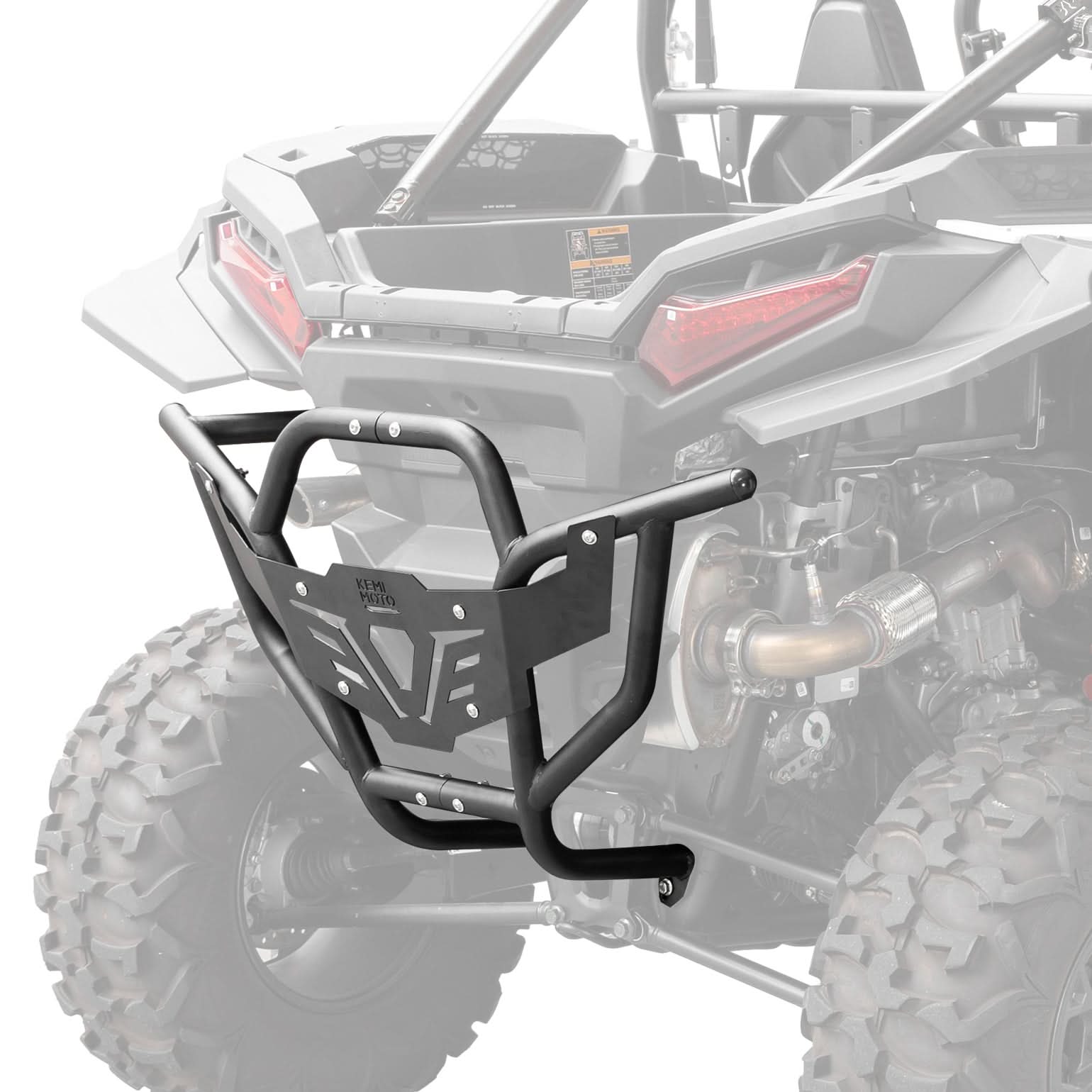 Kemimoto RZR XP 1000 paraurti posteriore acciaio 38 mm