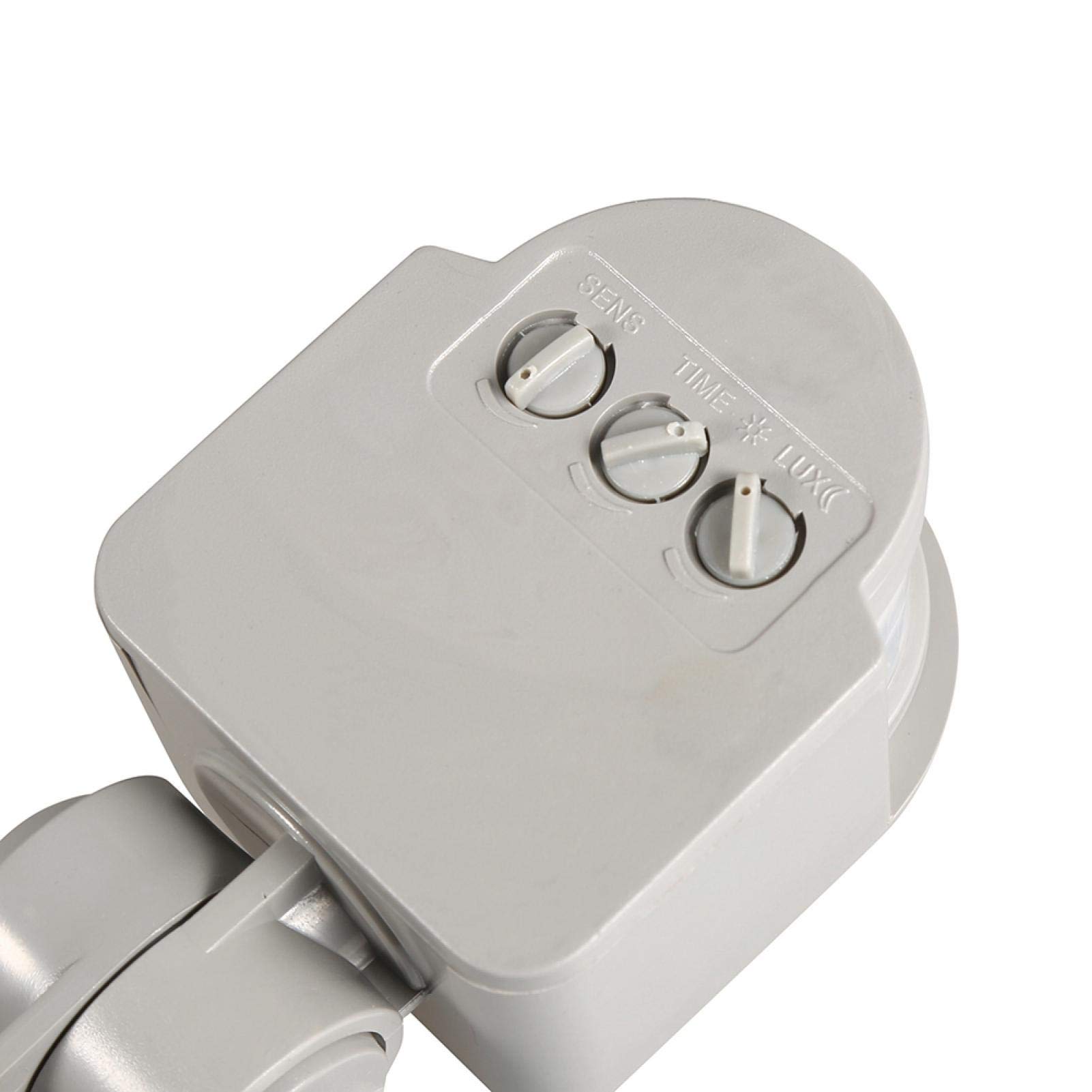 Kuuleyn Interruttore Sensore Movimento PIR 180° Grigio