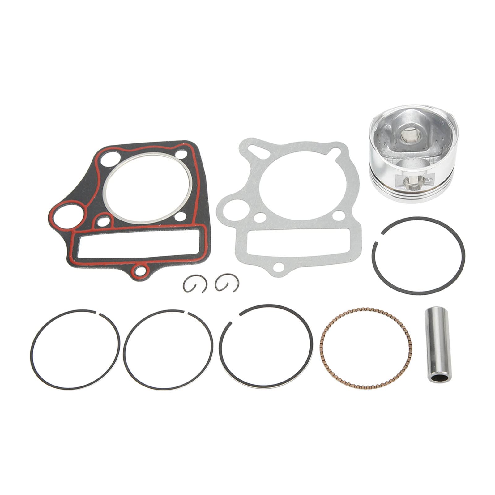 AOWINHIT Kit Pistone 52,4 mm Fasce Elastiche 110 125 4T