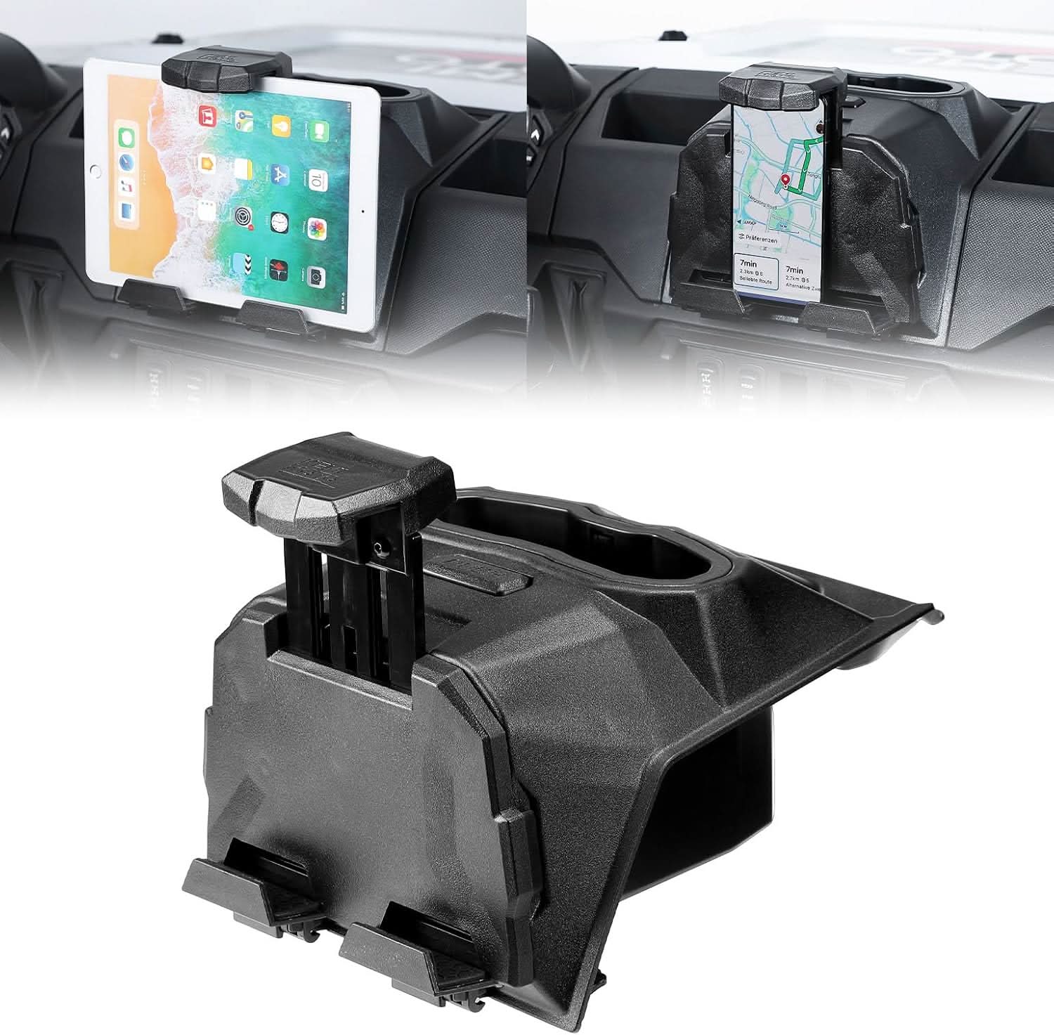 KEMIMOTO Ranger 1000 porta tablet con vano 2,5L antivibrazione