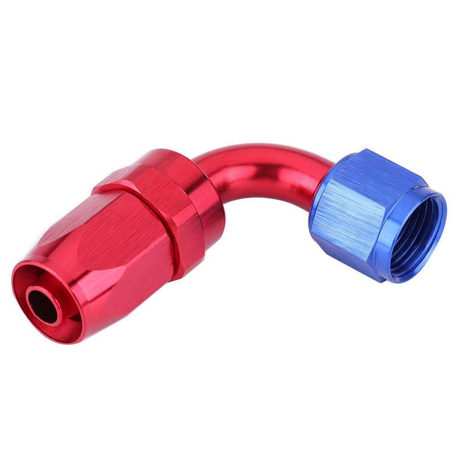 Kuuleyn AN10 raccordo tubo carburante 45° blu rosso