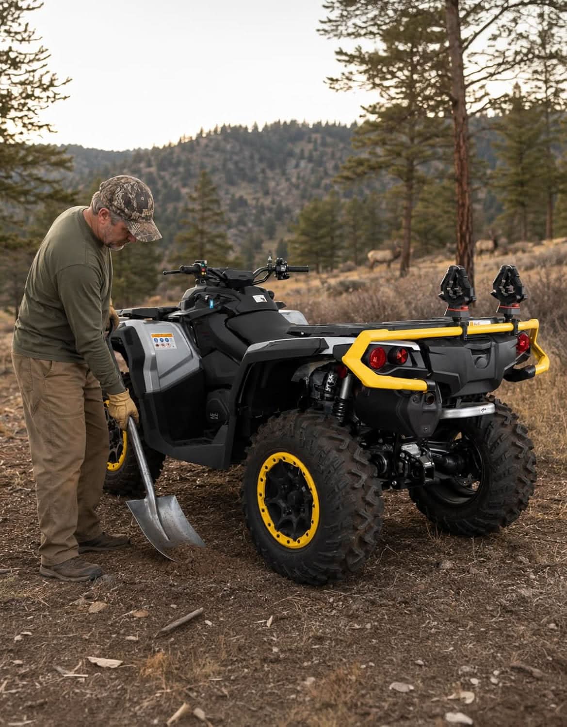 KEMIMOTO Portautensili ATV morsetto tubi 19-32 mm girevole