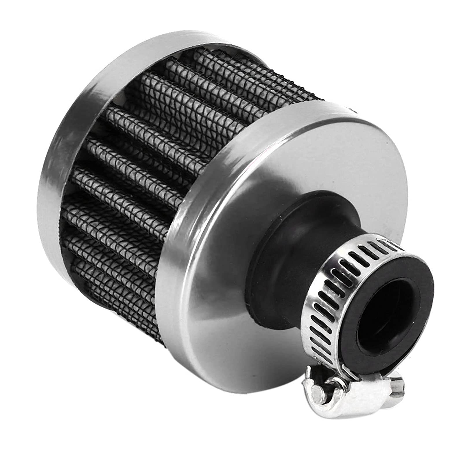 Kuuleyn Filtro Aria 13mm Argento Sfiato Carter Universale