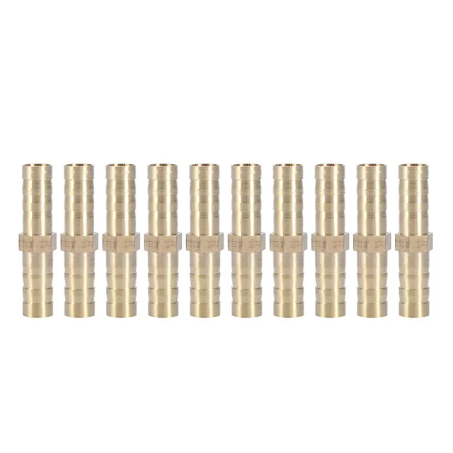 Kuuleyn 6mm Raccordo Tubo Ottone Diritto 10pz