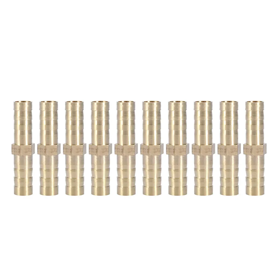 Kuuleyn 6mm Raccordo Tubo Ottone Diritto 10pz