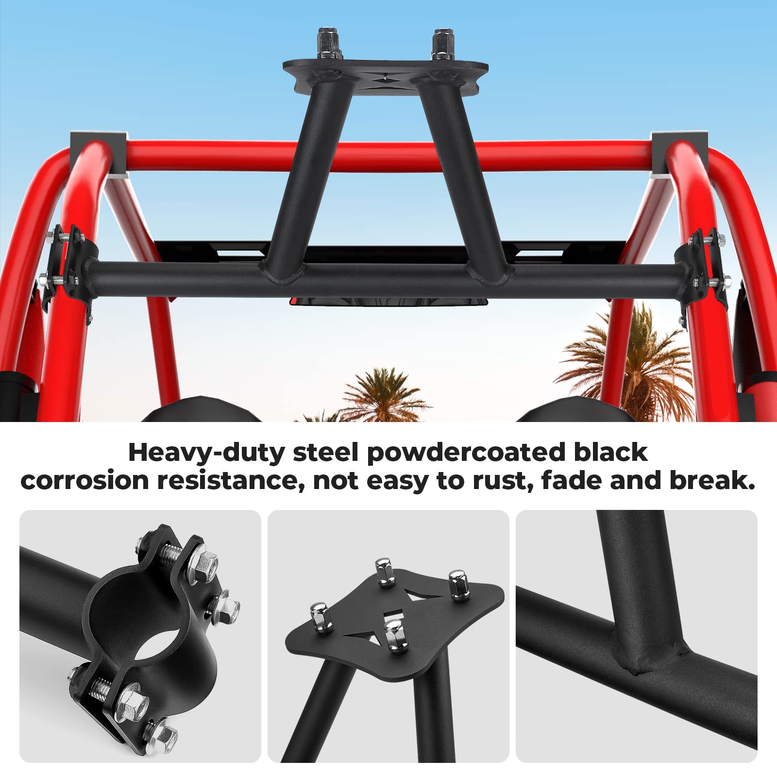 KEMIMOTO FTVTC001 supporto ruota scorta RZR XP 1000 acciaio