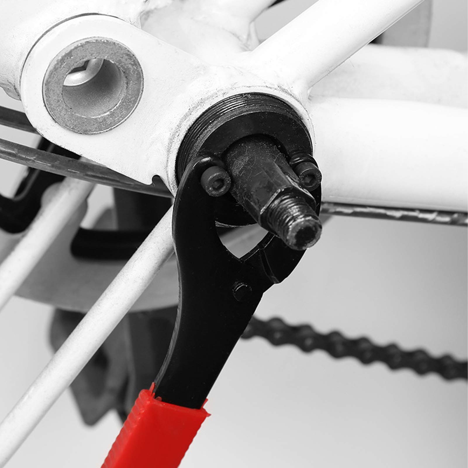 Kuuleyn Chiave Movimento Centrale Bici Acciaio Gomma