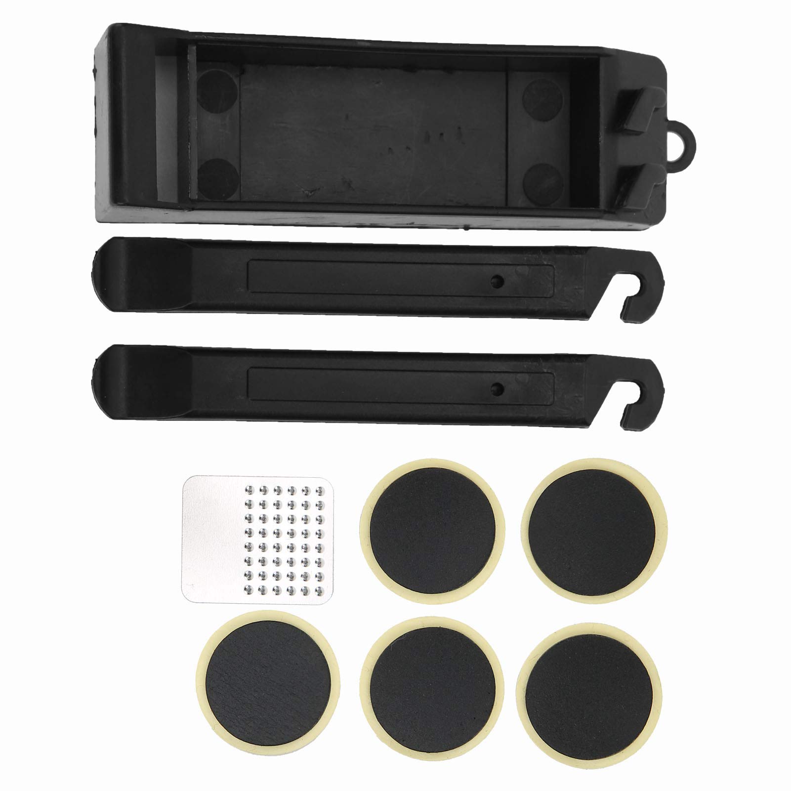 Kuuleyn Kit Riparazione Bici Toppe Senza Colla con Leve