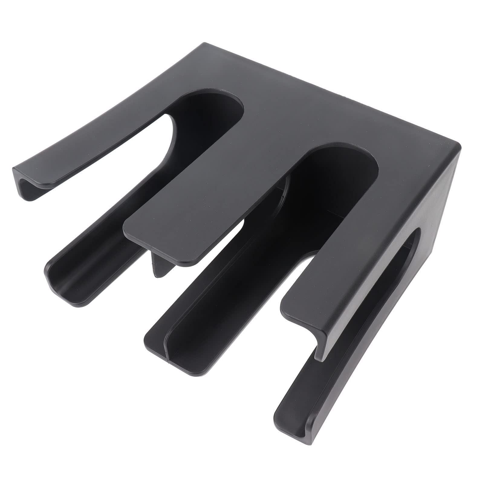 Kuuleyn dispenser bicchieri carta nero 2 scomparti plastica