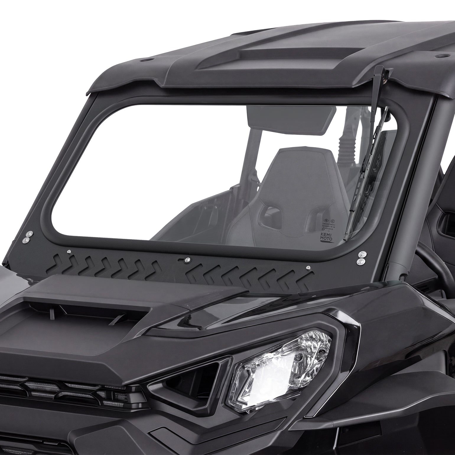 KEMIMOTO Commander parabrezza vetro 7mm con tergicristallo