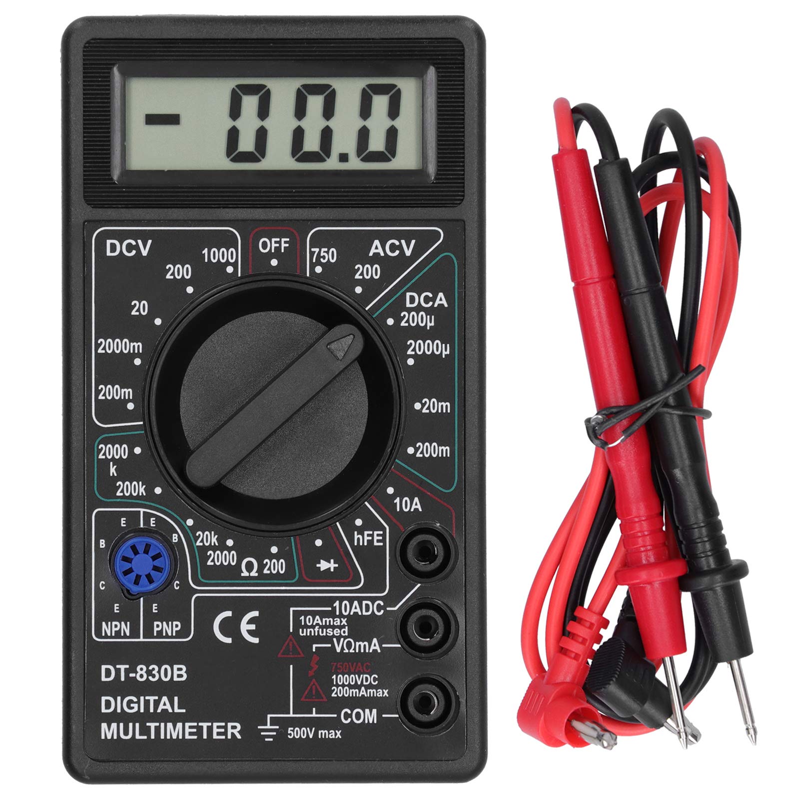 Kuuleyn DT830B Multimetro Digitale Portatile 200-500V