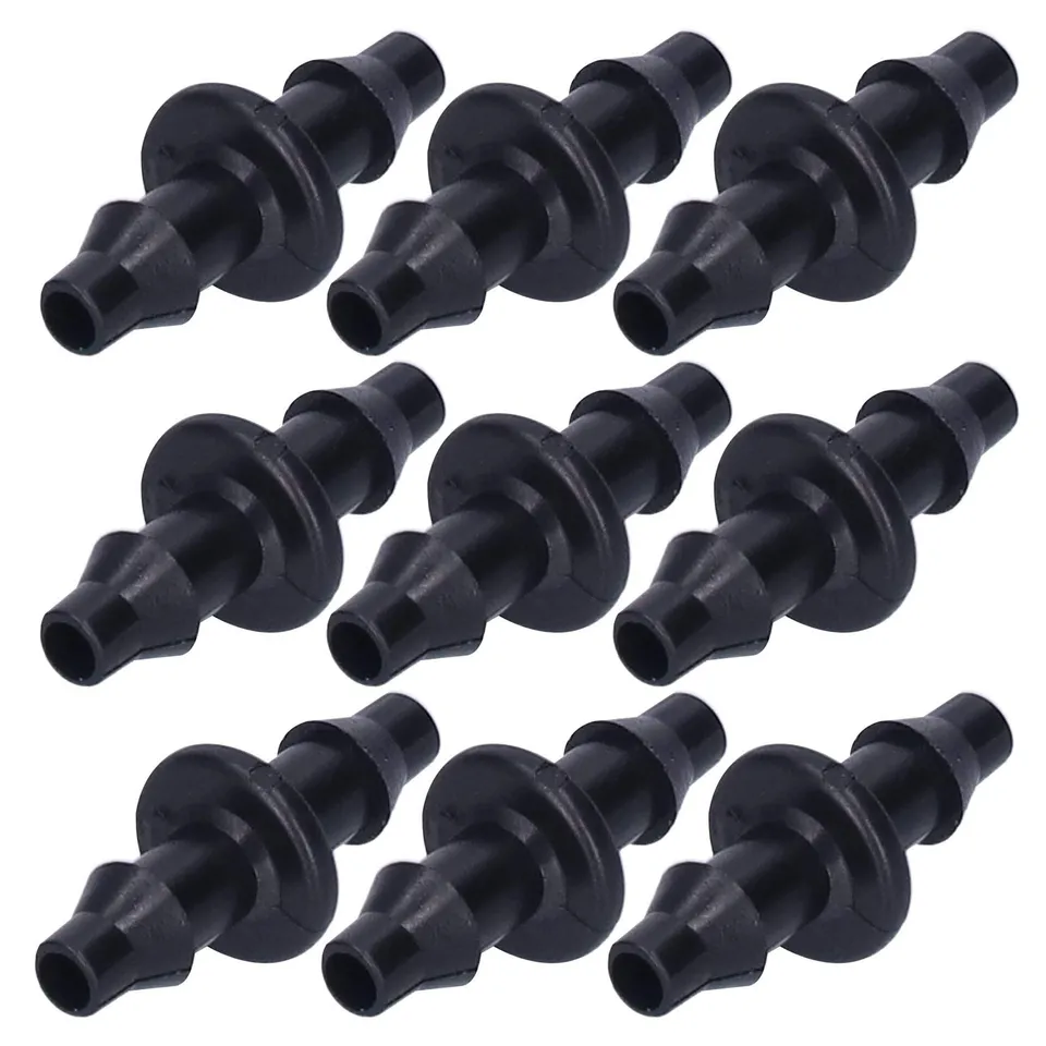 Kuuleyn Raccordo 2 Vie Tubo 4/7 Irrigazione 100 Pezzi ABS