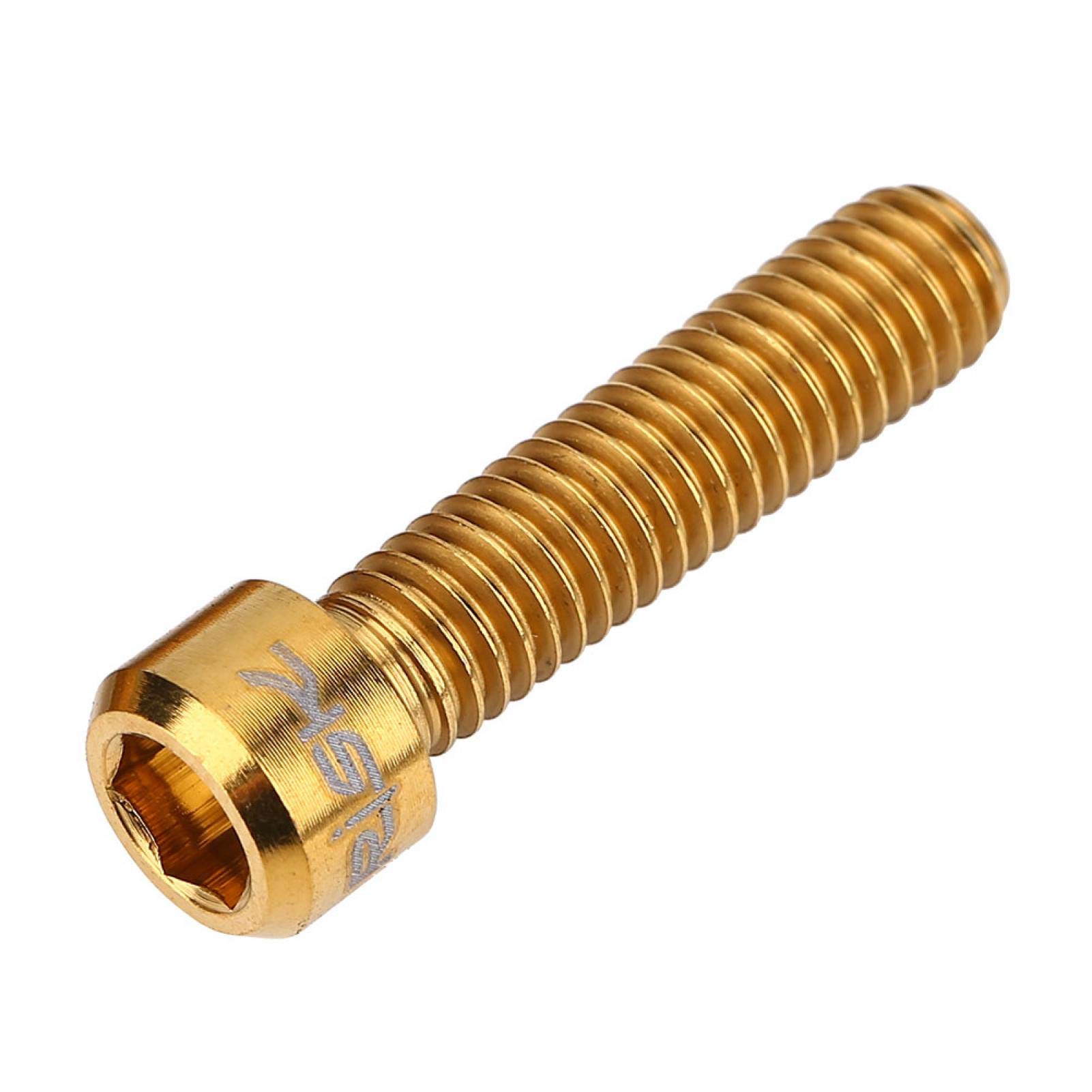Kuuleyn Bulloni M6x25 freno a disco bici 2 pezzi oro