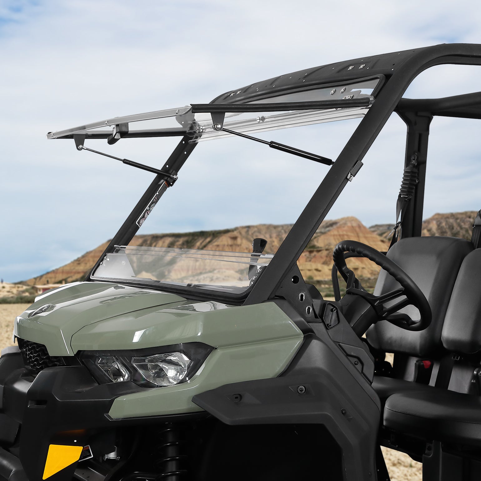 KEMIMOTO Parabrezza Apribile Can-Am Defender HD5 HD8 HD10